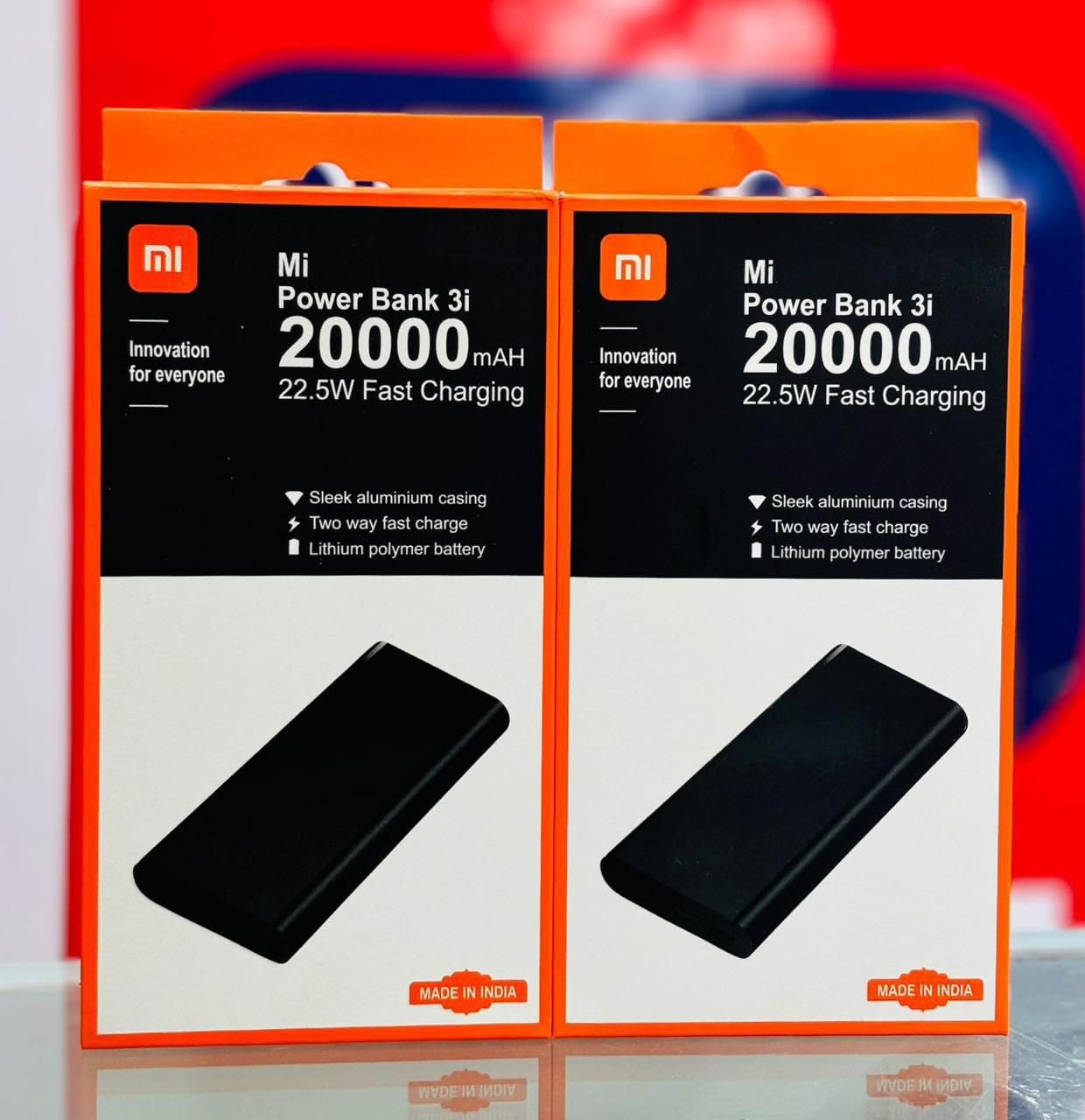 MI 20,000 mAh POWER BANK