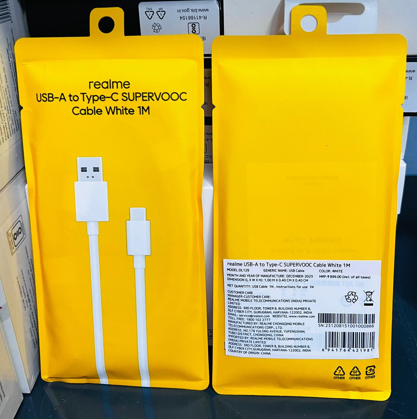 ORIGINAL REALME CABLE USB-C