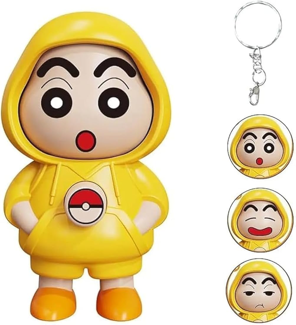 CUTE FACE CHANGING KEYCHAIN