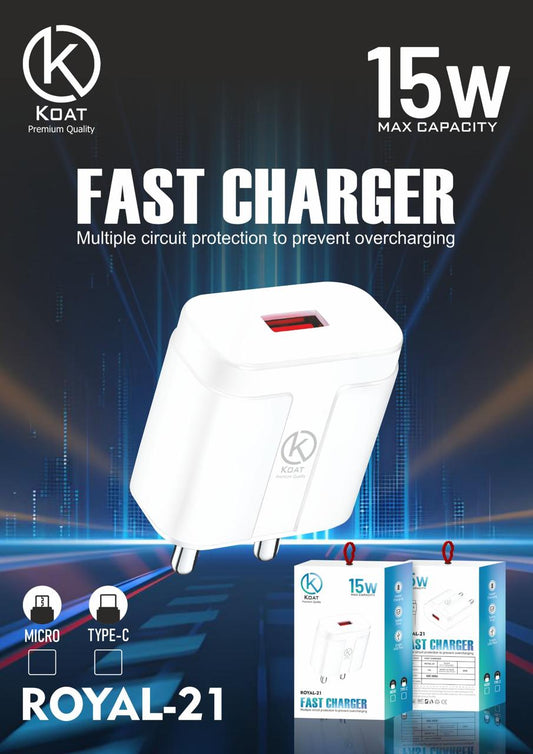 KOAT 15W CHARGER