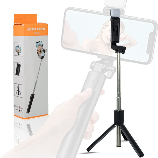 R1S SELFIE STICK WITH LED