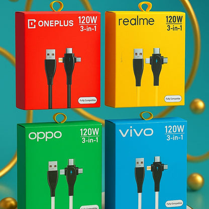 3 IN 1 120W IMPORTED CABLE